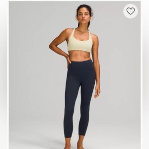 Black Lululemon InStill High-Rise Tight 25”